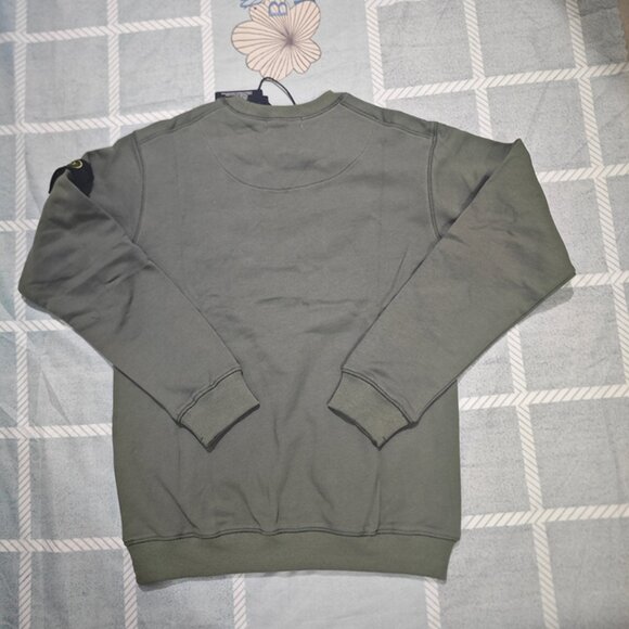 Stone Island Military Green Crewneck Sweatshirt - Picture 6 of 9